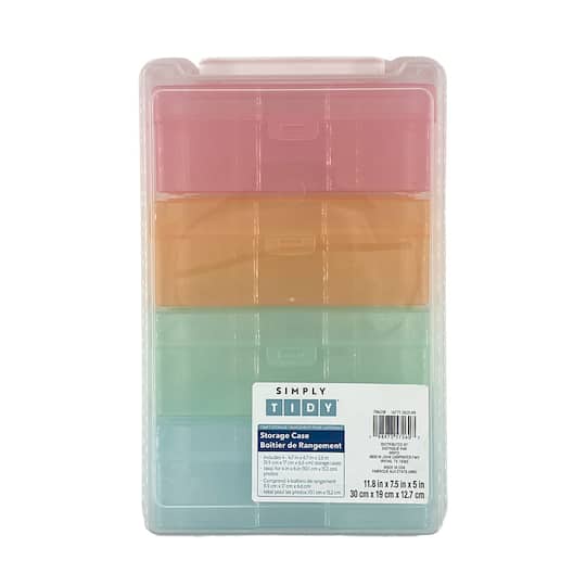 Pastel 4 Case Photo & Craft Keeper by Simply Tidy®